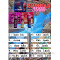 Hot jual rum bar 9000puffs sekali pakai